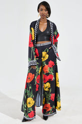 BELLADONNA SATIN PALAZZO PANTS