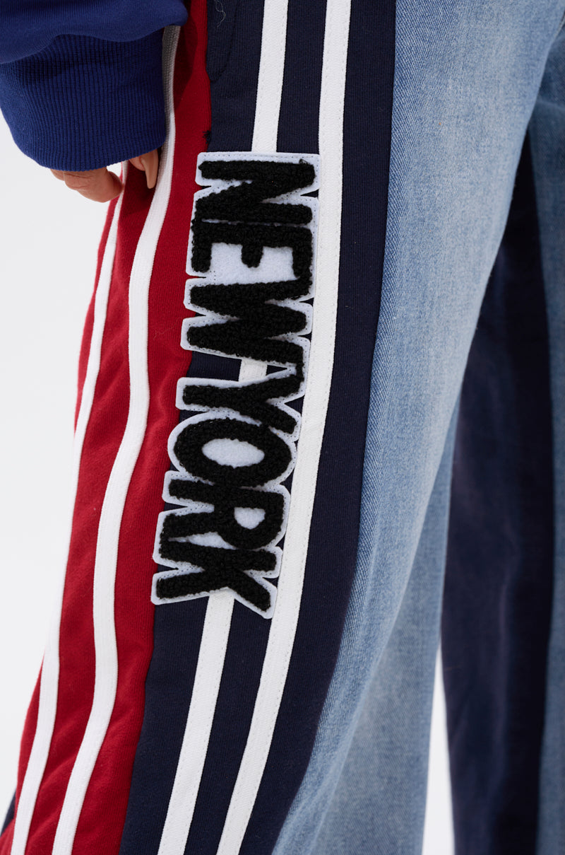 LIGHTS OUT TWO-IN-ONE JEANS