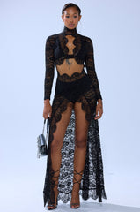 LAY IT LOW LACE MAXI DRESS