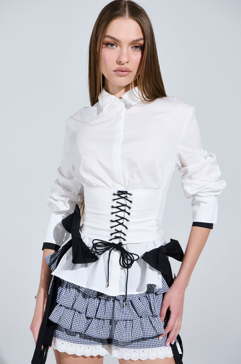 TIE ME UP BLOUSE