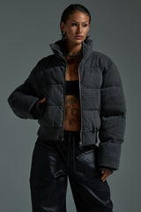 HOUDINI RHINESTONE PUFFER