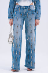 KEY TO THE CITY RELAXED FIT JEANS
