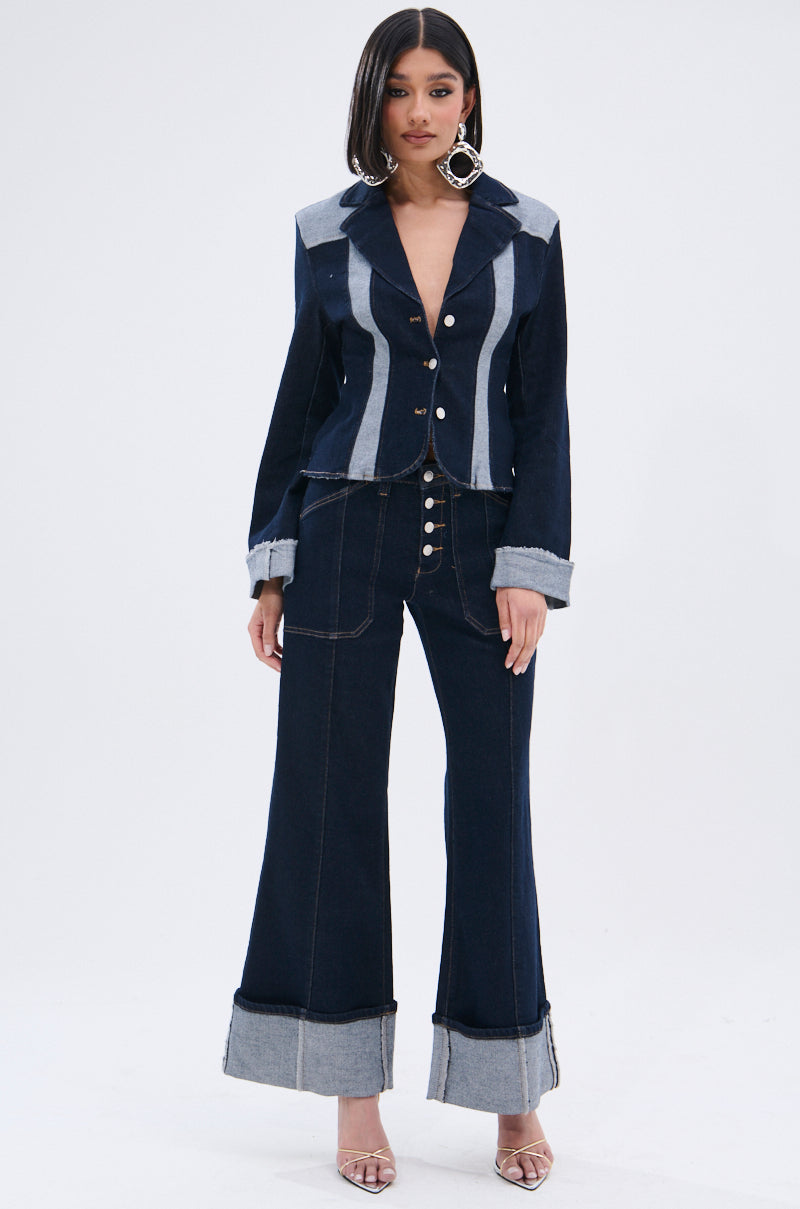 AMARA DENIM BLAZER