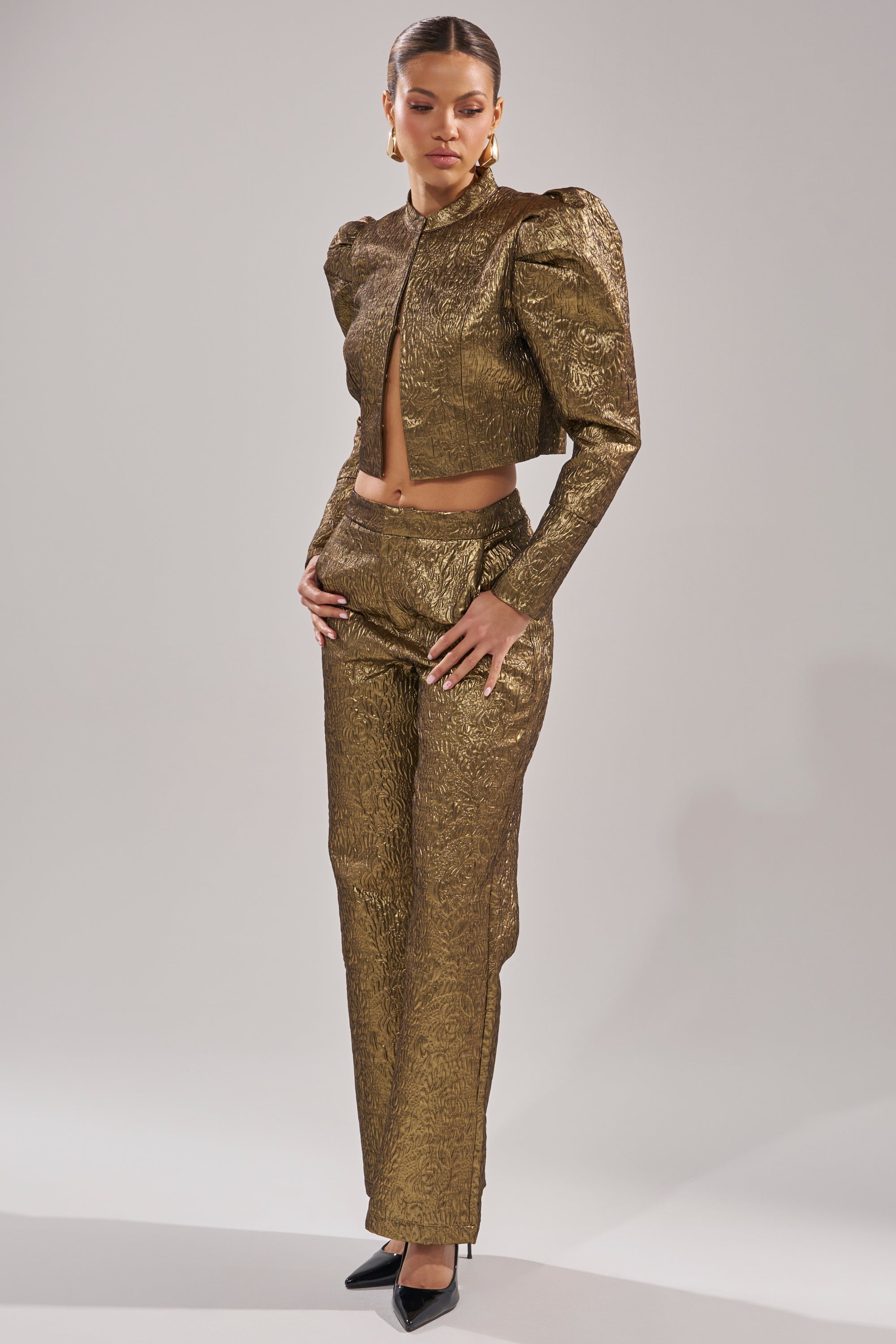 DAPHNE BROCADE BLAZER