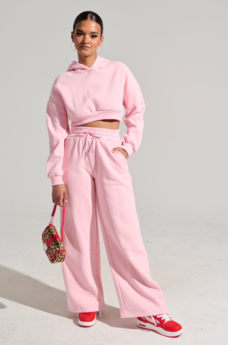 LOVER CROPPED HOODIE