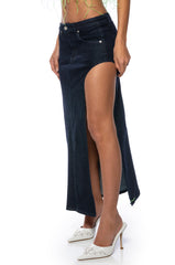 MAMI LONG LEG MID SKIRT