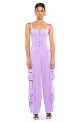 STYLIST VELVET CORSET TOP