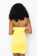 TAKE IT OR LEAVE IT MINI DRESS WITH CUT OUTS